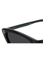 Polaroid Cat Eye Black Sunglasses - Image 6 of 6