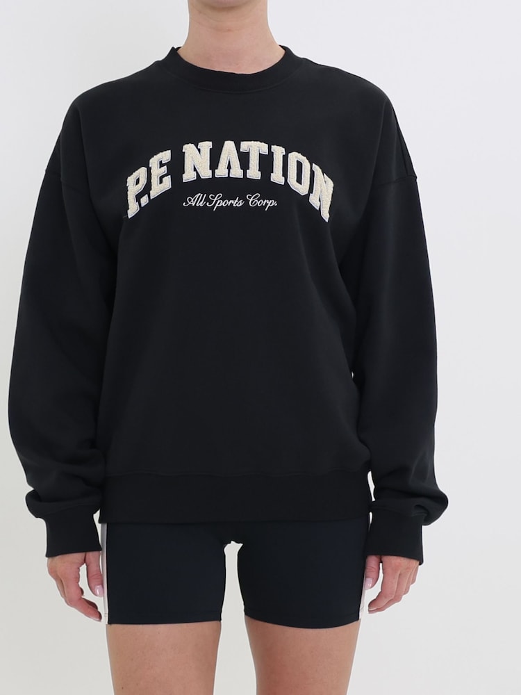 P.E Nation Blue Heritage Sweatshirt - Image 1 of 4