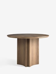 Dark Natural Bexley 4 Seater Dining Table - Image 6 of 8