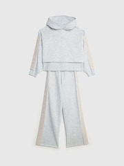 River Island Grey Girls Hooded Sweater Set - Image 1 of 5