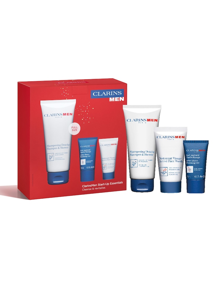 Clarins Mens Start-Up Essentials - Image 2 of 3 Clarins Mens Start-Up Essentials - Image 2 of 3