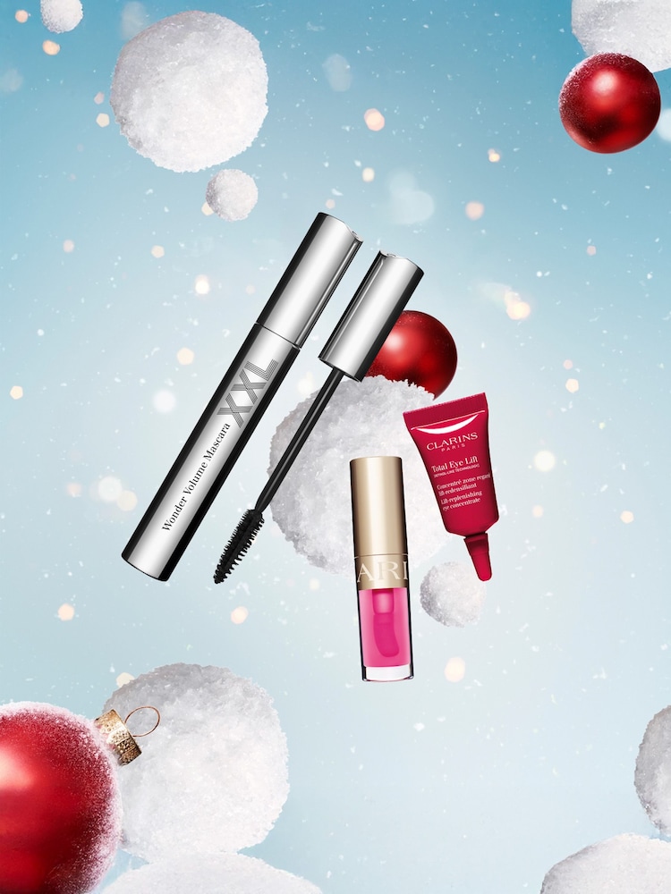 Clarins XXL Wonder Volume Mascara Collection (Worth £46) - Image 4 of 4 Clarins XXL Wonder Volume Mascara Collection (Worth £46) - Image 4 of 4