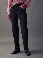 Black Straight Leg Jeans - Image 2 of 9