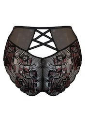 Pour Moi Red After Dark High Waist Knickers - Image 5 of 5
