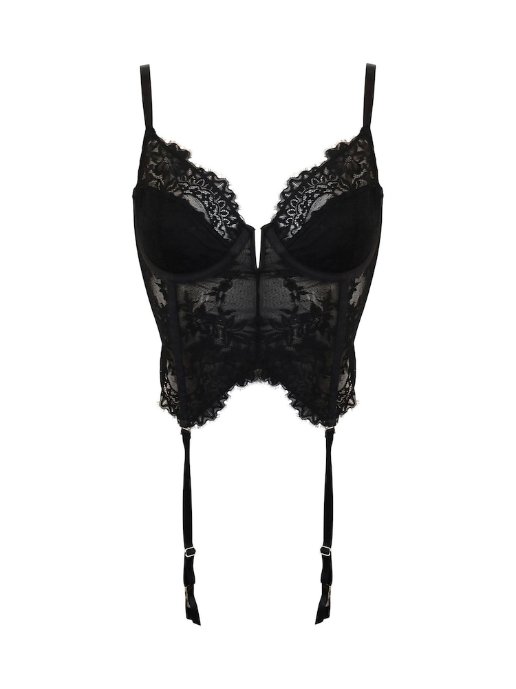 Bride Bandeau Finesse Spirit Noire - Taille Réelle (Full) - Cuir - Fabriquée Au Danemark