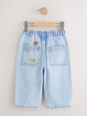 Bleach Denim Boat Wide Fit Barrel Jeans (3mths-7yrs) - Image 8 of 11