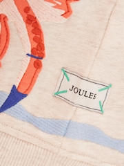 Joules Boys' Oatmeal Applique Sweatshirt - Image 4 of 6