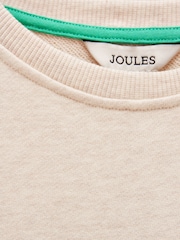 Joules Boys' Oatmeal Applique Sweatshirt - Image 7 of 8