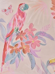 جدارية بإطار مُورّد ومطرَّزة بتفاصيل طيور - Image 4 of 6