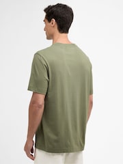 Barbour International Olive Green Piston Graphic T-Shirt - Image 2 of 6