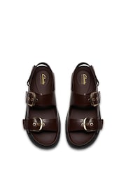 Clarks Brown Aristella Bay Sandals - Image 4 of 6