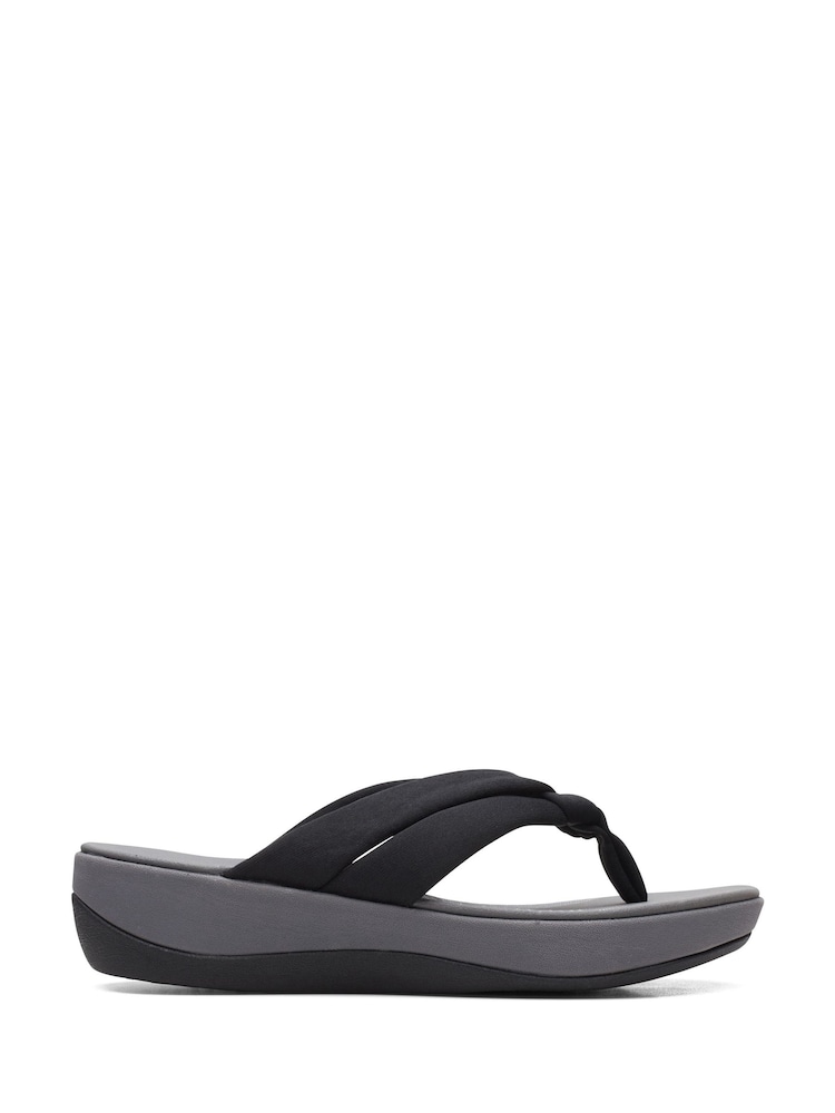 Clarks Black Arla Kaylie 2 Sandals - Image 1 of 7