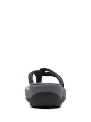 Clarks Black Arla Kaylie 2 Sandals - Image 6 of 7