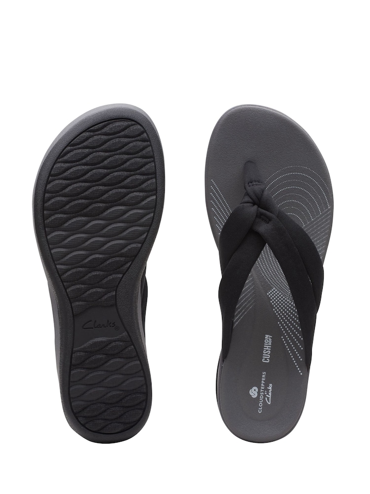 Clarks Black Arla Kaylie 2 Sandals - Image 7 of 7