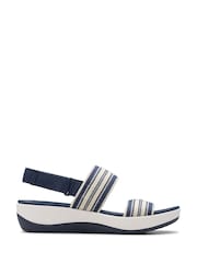 Clarks Blue Arla Stroll Sandals - Image 1 of 7