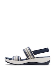 Clarks Blue Arla Stroll Sandals - Image 2 of 7