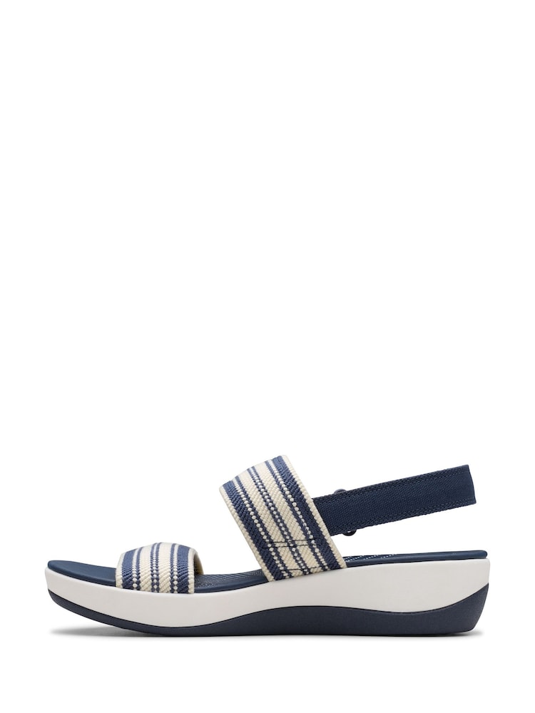 Clarks Blue Arla Stroll Sandals - Image 2 of 7 Clarks Blue Arla Stroll Sandals - Image 2 of 7