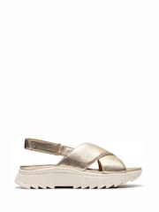 Clarks Gold Dash Lite Wish Sandals - Image 1 of 6