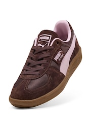 Puma Brown Palermo Vintage Update Trainers - Image 4 of 6
