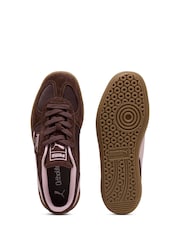 Puma Brown Palermo Vintage Update Trainers - Image 5 of 6