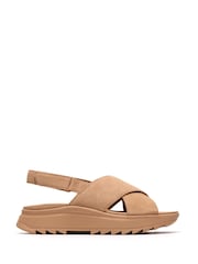 Clarks Brown Dash Lite Wish Sandals - Image 1 of 6
