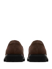 Clarks Brown Berwick Lo Loafers - Image 4 of 6