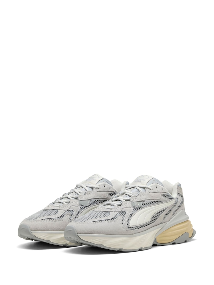 Puma Grey Fade Nitro LS S Trainers - Image 1 of 8