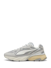 Puma Grey Fade Nitro LS S Trainers - Image 3 of 8