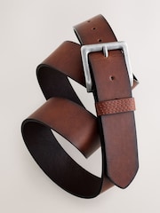 Black/Brown 2 Pack Of Casual Belts - Image 6 of 7
