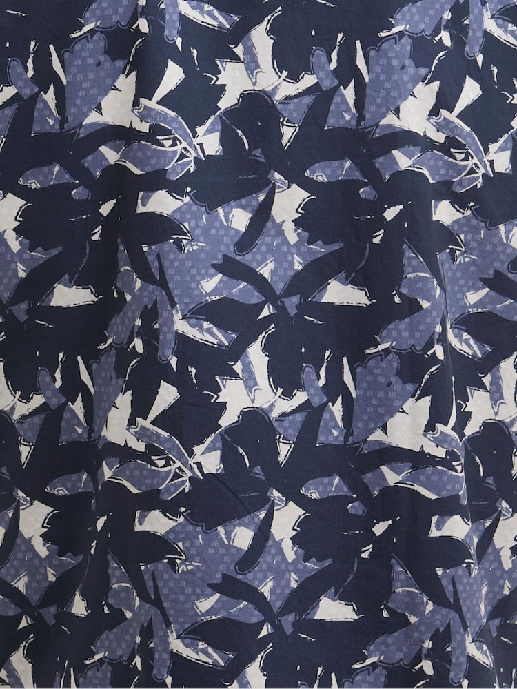 Barbour® International Navy Chappel Printed Shirt - Image 6 of 6