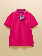 Joules Boys' Woody Pack Of Three Cotton Polo Shirt - 圖片 3/13