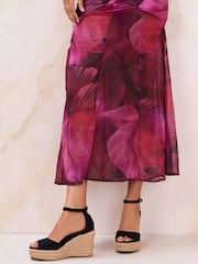 Lipsy Black Wide Fit Black Canvas Peep Toe Heeled Espadrille Wedge Sandals - Image 3 of 4