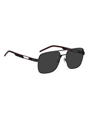 HUGO Black Square Double Bridge Sunglasses - Image 3 of 4