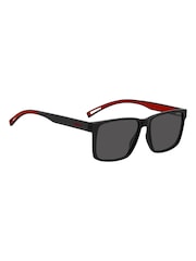 HUGO Black Rectangular Sunglasses - Image 3 of 5