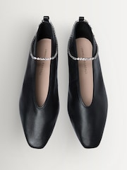 Loeffler Randall Black Emery Dark Satin Shoes - Image 5 of 5
