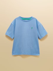 Mėlyna ir žalia - „Joules“ berniukų marškinėlių su trumpomis rankovėmis „Let's Go“ rinkinys 2 - 3 paveikslėlis iš 9