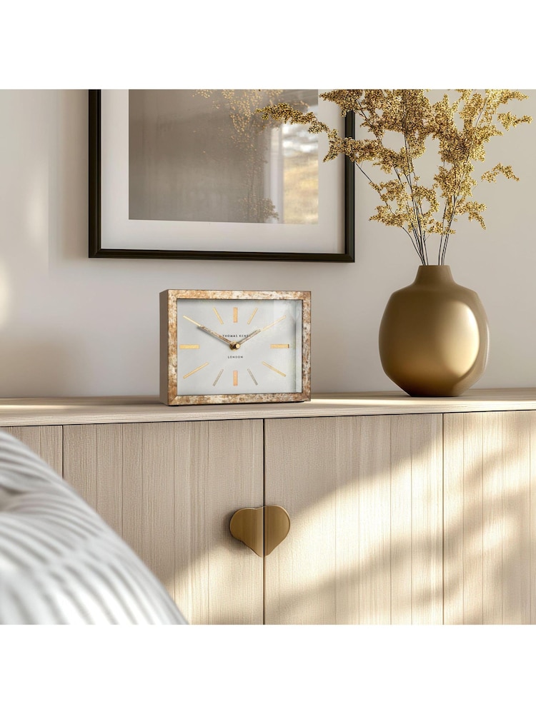 Thomas Kent Clocks Bronze 8" Hawthorne Mantel - Image 1 of 4 Thomas Kent Clocks Bronze 8" Hawthorne Mantel - Image 1 of 4