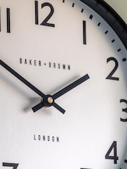 Gallery Home Black Norwood Wall Clock 30cm - Image 3 of 4