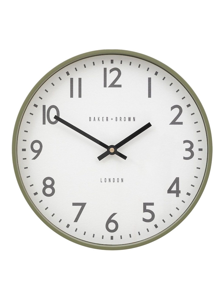 Gallery Home Green Norwood Wall Clock 30cm - Image 2 of 6