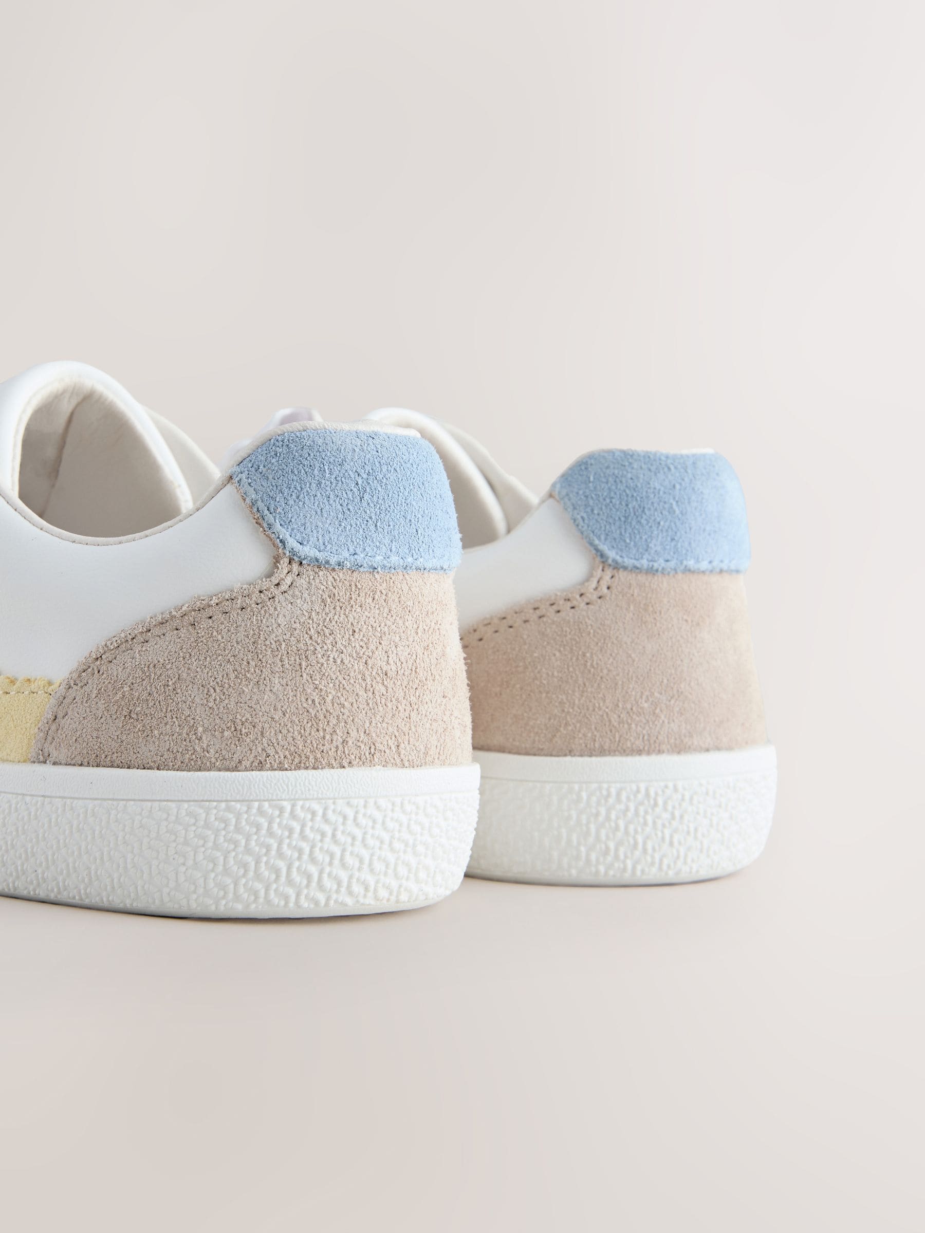 Buy Multi Pastel Wide Fit (G) Retro Trainers from Next Canada