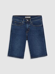 Levi's Dark Blue Shaping Bermuda Shorts - Image 6 of 8