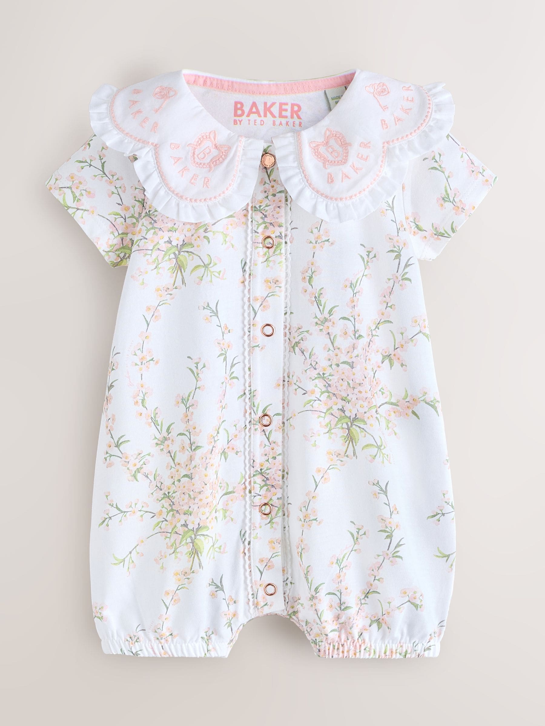 Buy Baker by Ted Baker 2 Pack Collared Rompers from Next USA