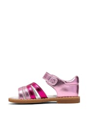 Clarks Luana Dress Toddler Sandals - Imaginea 2 din 6