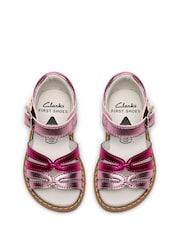 Clarks Luana Dress Toddler Sandals - Imaginea 4 din 6