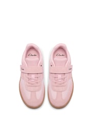Clarks Pink Cypress Step Kids Trainers - Image 4 of 6