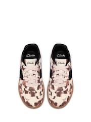 Clarks Animal Cypress Lace Kids Trainers - Image 5 of 6