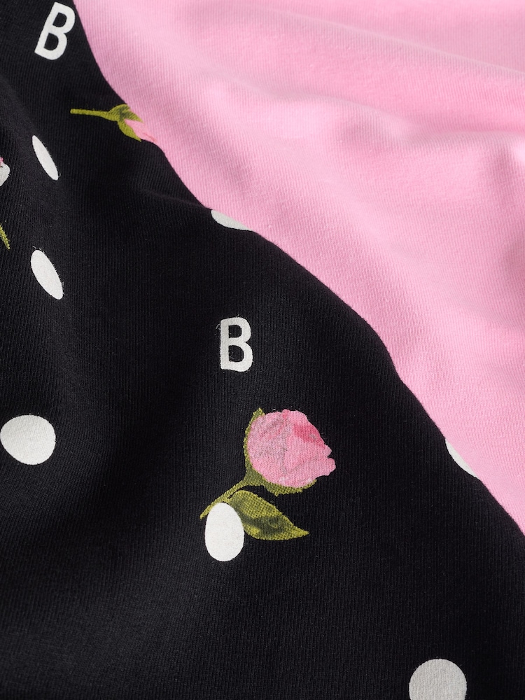 Baker by Ted Baker Polka Dot Printed Jersey Dresses 2 Pack - Image 6 of 6