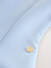 Baker by Ted Baker Fit & Flare Skater Blue Dress - Image 8 of 10