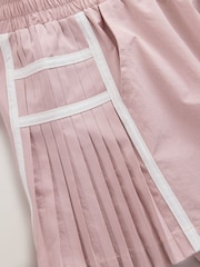 Baker by Ted Baker Pink/White Sports T-Shirt & Skort Set 2 Piece - Image 11 of 12