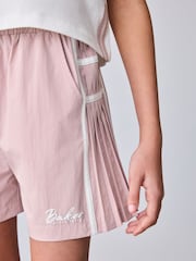 Baker by Ted Baker Pink/White Sports T-Shirt & Skort Set 2 Piece - Image 4 of 12